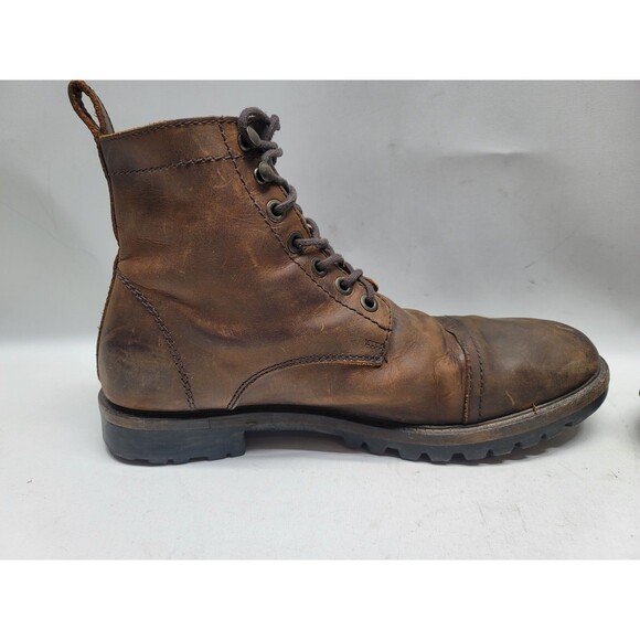 Portland Patina Men\'s 11.5 Smooth Leather Boots The Breaker Caribou Cap Toe main image 5